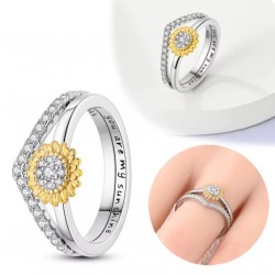 Anillo Girasol "You Are My...