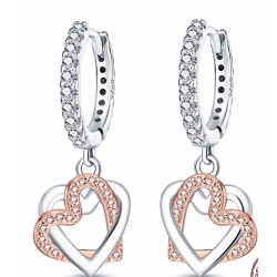 Aretes Corazones...