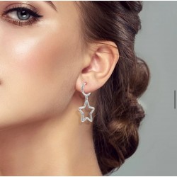 Aretes Estrella Trenzada
