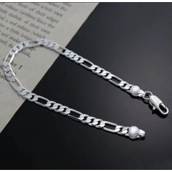 Pulsera Figaro de Plata 925